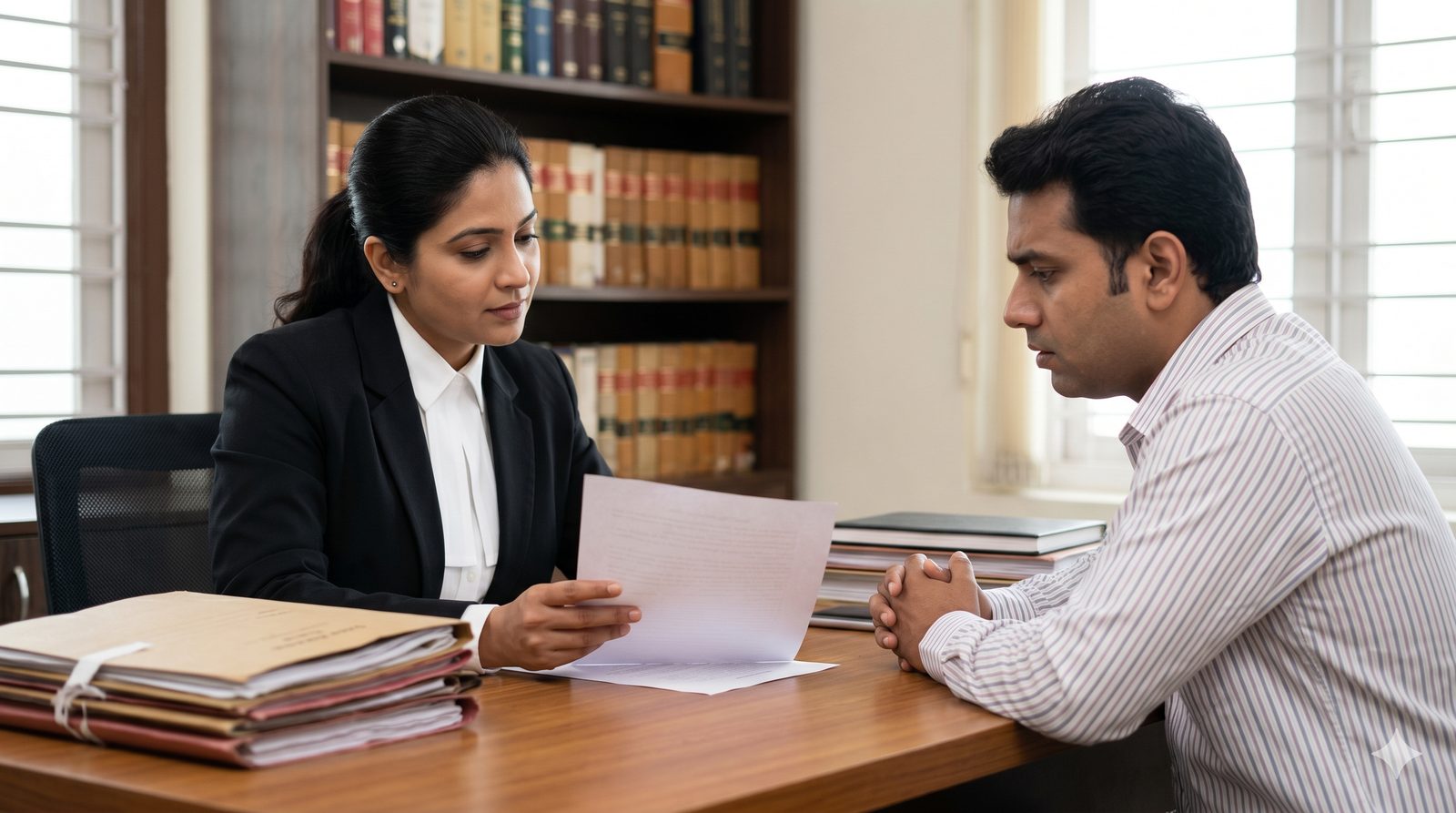 Cheque bounce case lawyer explaining Section 138 process