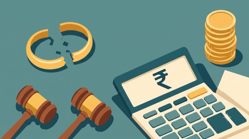Cost of divorce in India 2026 — city-wise lawyer fees breakdown on LexiZ.ai